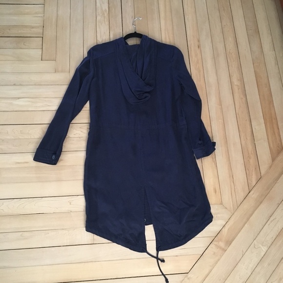 BB Dakota Navy Utility Coat Extra Small - Picture 6 of 7